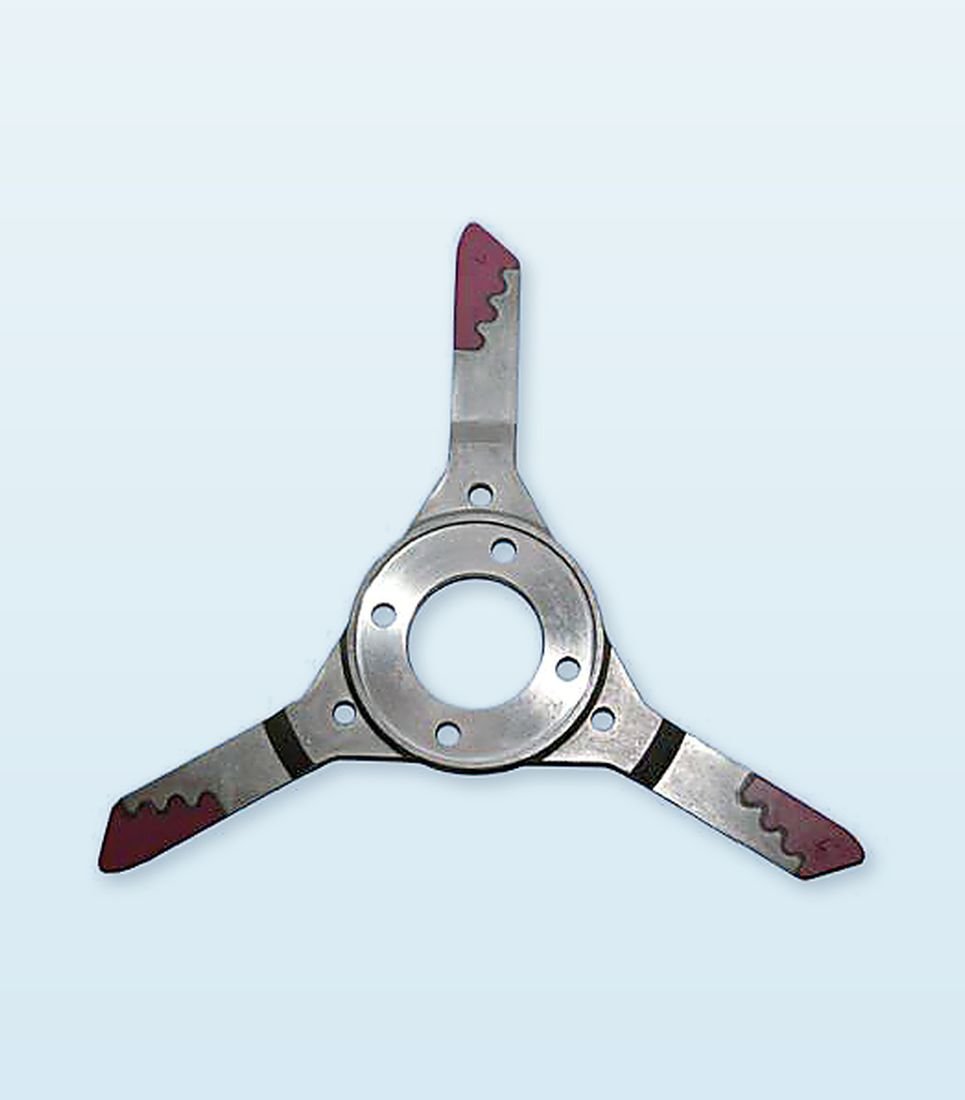TX bi-rotor ceramic component