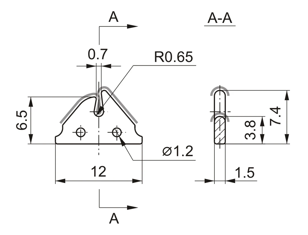 TF997-1313
99.7% ALUMINA · Precision Ceramic Guide