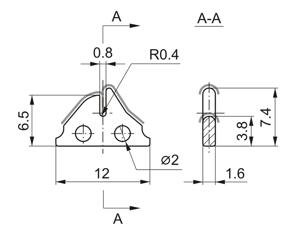 TF997-1219
99.7% ALUMINA · Precision Ceramic Guide
