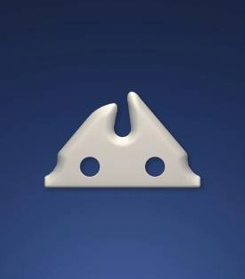 TF997-1213
MATCHING TAKE UP WINDER GUIDE
99.7% ALUMINA · Precision Ceramic Insert
