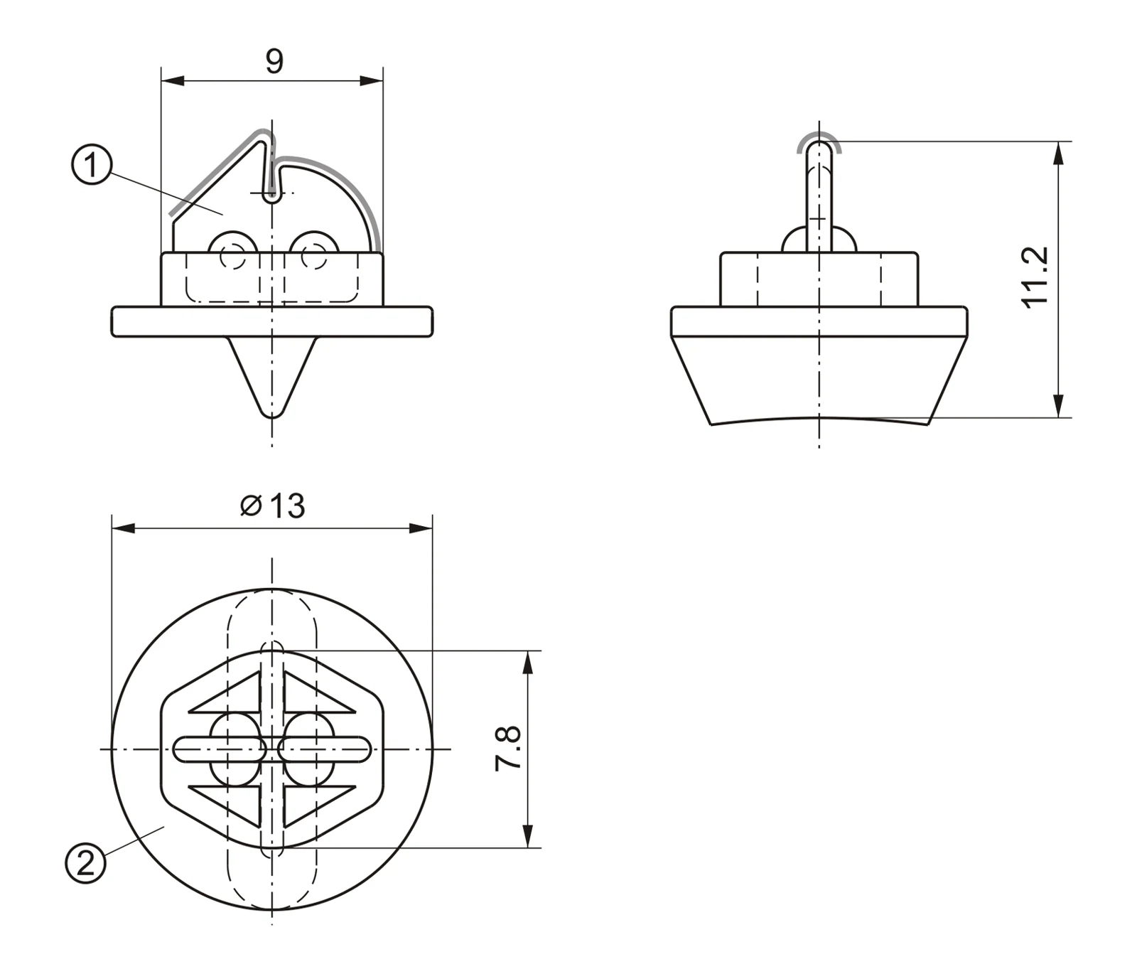TF-1478
MATERIAL Al₂O₃ · 99.7%
TAKE UP WINDER
TF997-1307
PLASTIC SHOE · NYLON
1111-T-1010
SIZE (mm)
W 9 · H 11.2 · Ø13 · GUIDE 7.8