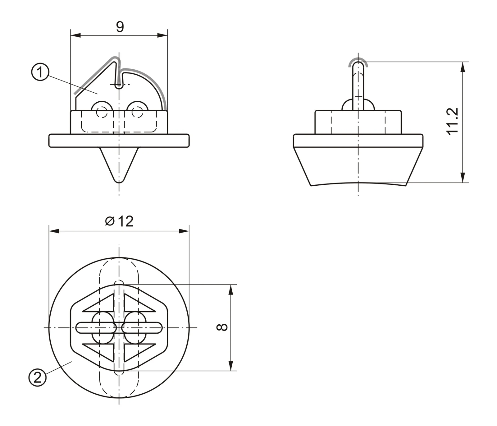 TF-1605
MATERIAL Al₂O₃ · 99.7%
TAKE UP WINDER
TF997-1307
PLASTIC SHOE · NYLON
1111-T-1058
SIZE (mm)
W 9 · H 11.2 · Ø12 · GUIDE 8
